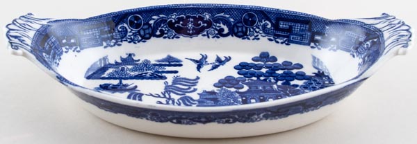 Dish oval c1930s